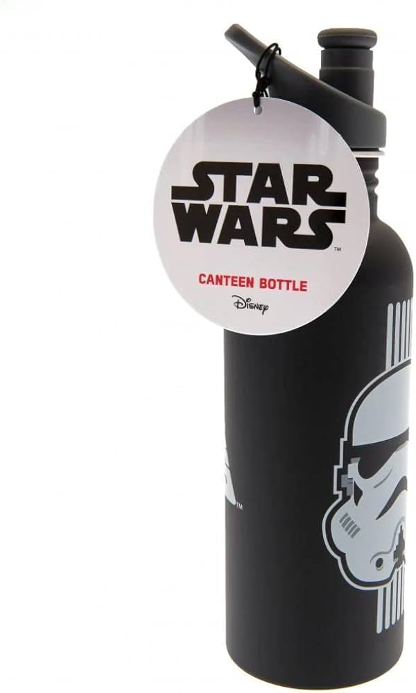 Borraccia In Metallo Star Wars Stormtrooper - Mdb25907 Borraccia In Metallo Star Wars Stormtrooper - Mdb25907